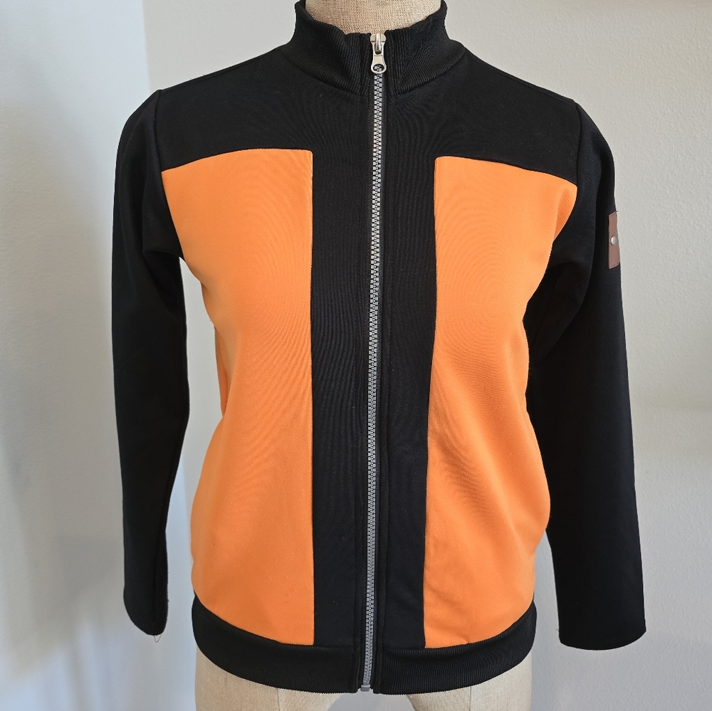 Spirit Kids Black and Orange Naruto Jacket